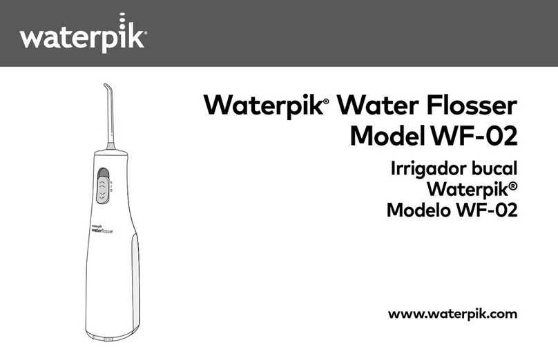 Waterpik Waterflosser WF-02 manual