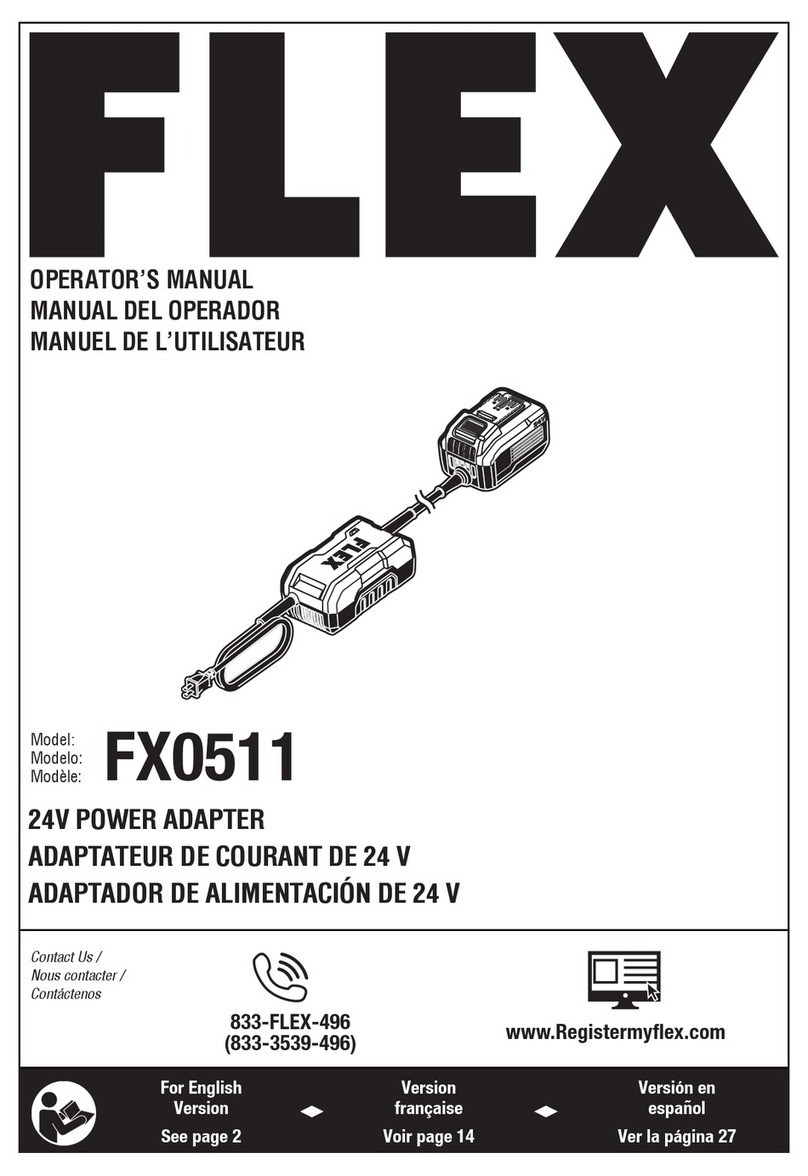 Flex FX0511 Operator's manual