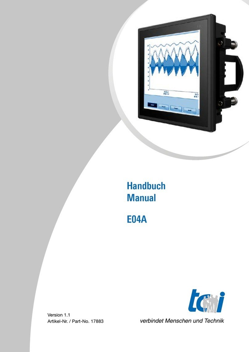 TCi E04A User manual