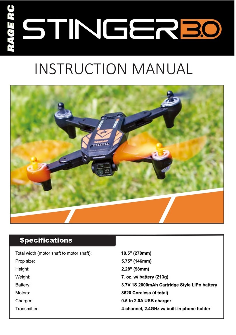 Rage RC STINGER 3.0 instruction manual