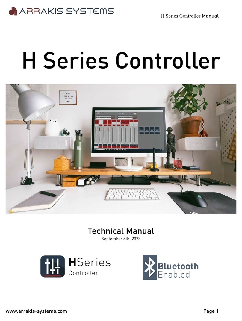 Arrakis Systems H Series Technical manual