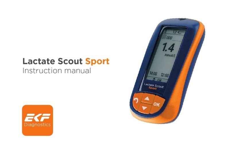 EKF Diagnostics Lactate Scout Sport instruction manual