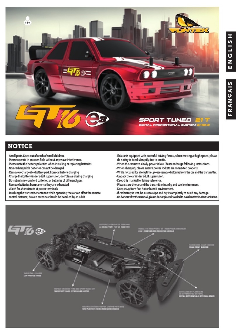 Funtek SPORT TUNED 21 T User manual