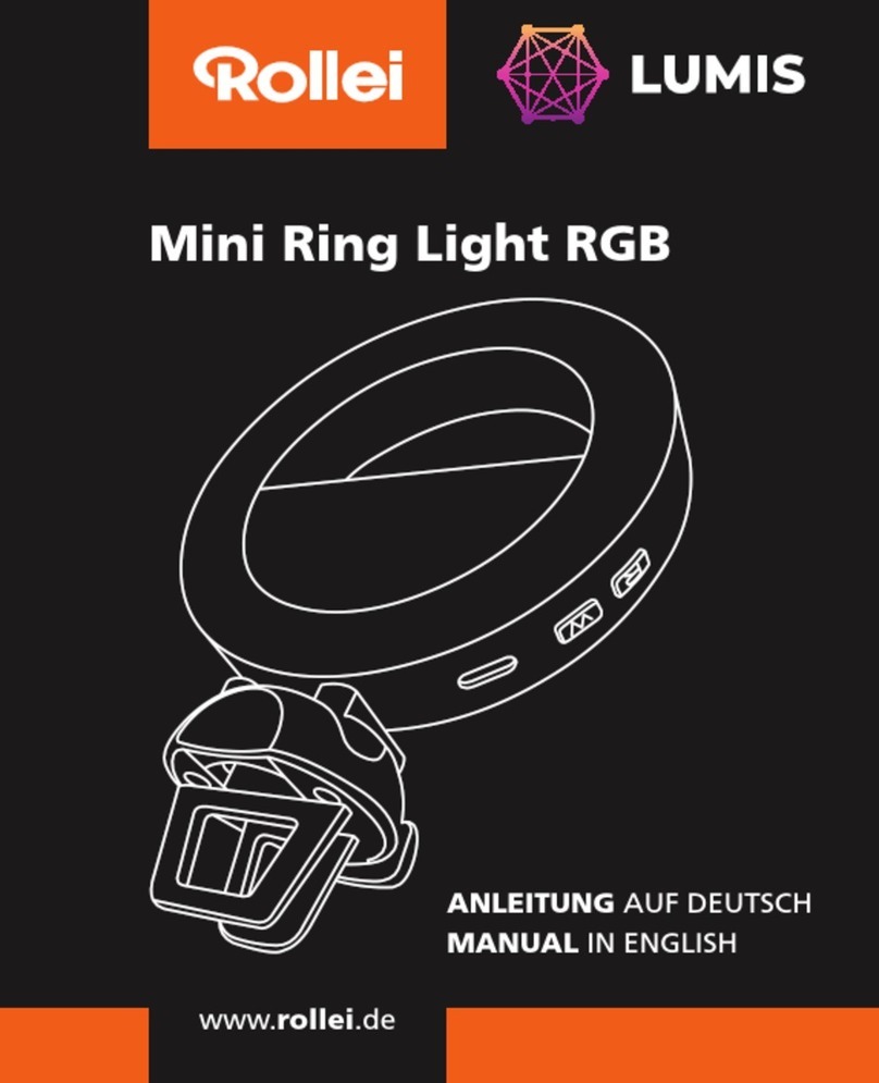 Rollei LUMIS Mini Ring Light RGB manual