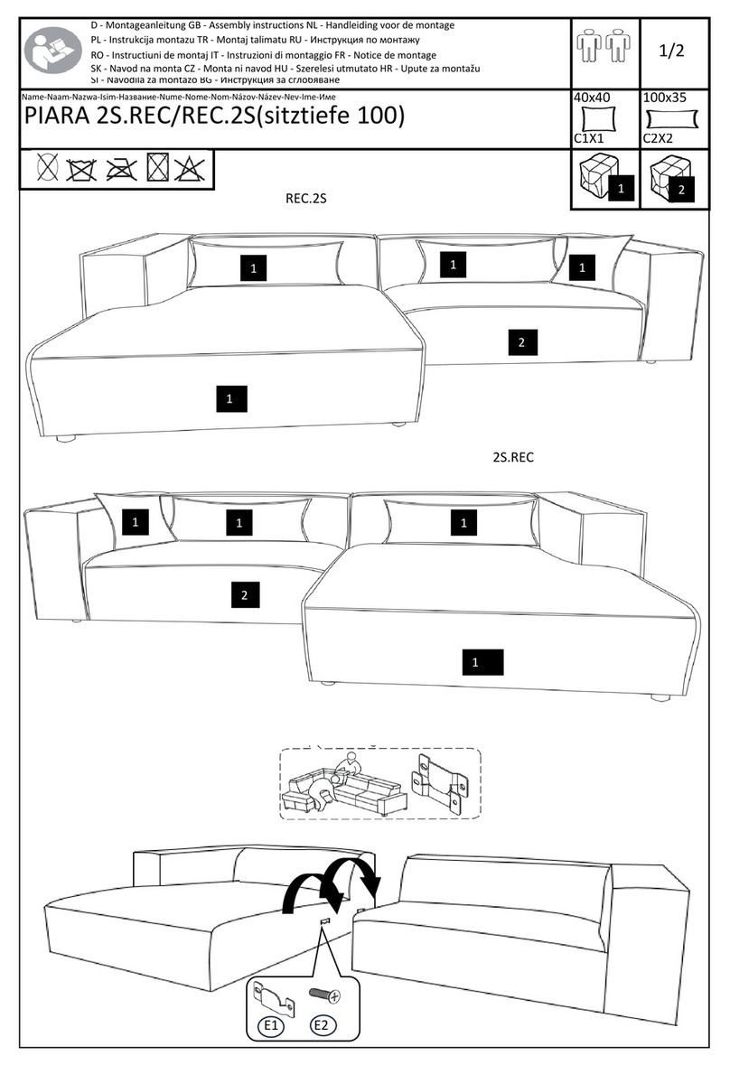 IMV Steinheim PIARA 2S.REC Assembly instructions