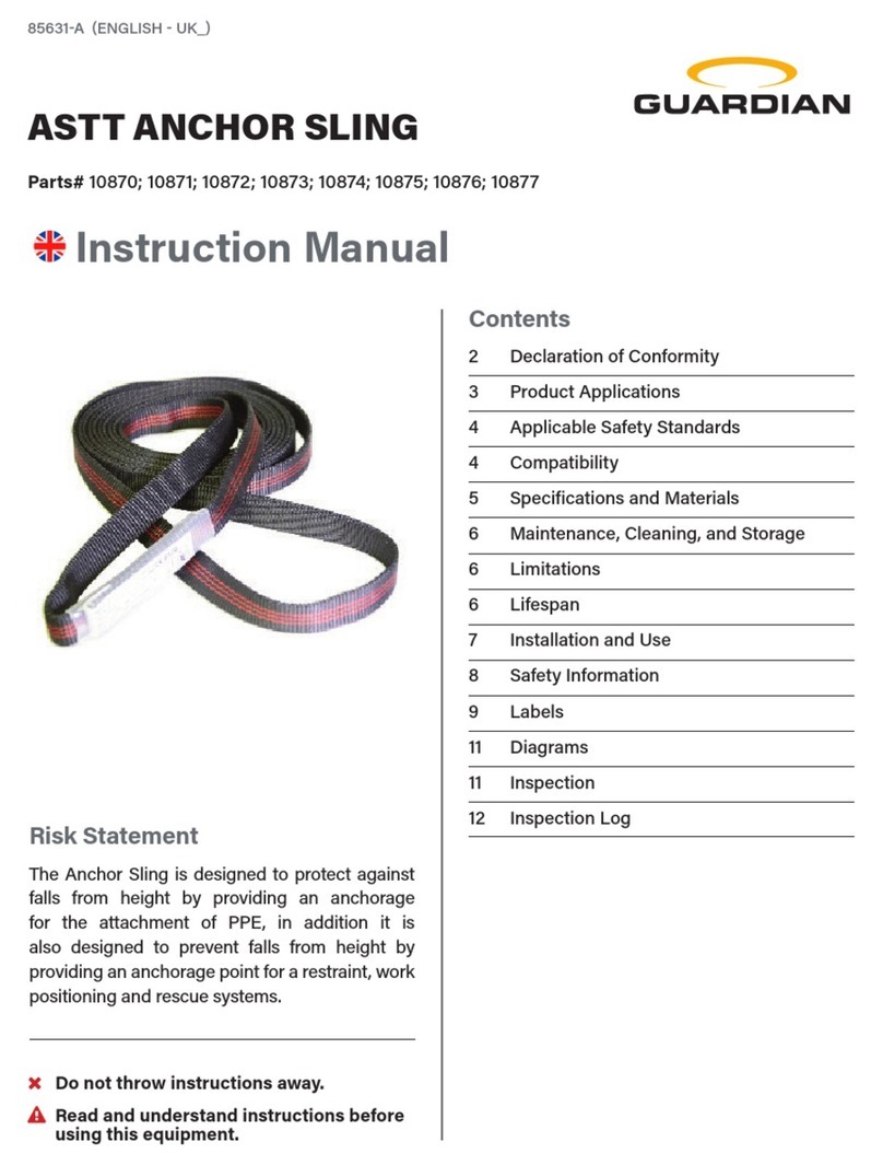 Guardian 10870 User manual