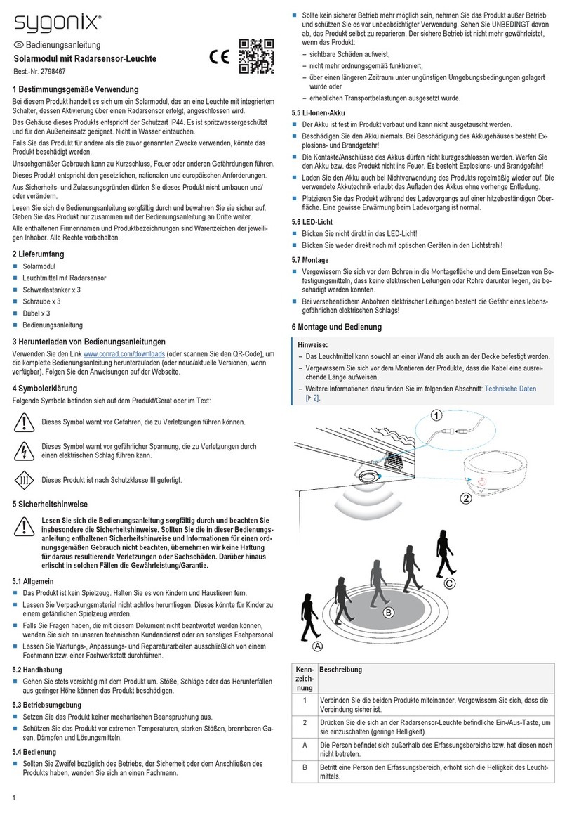 Sygonix SY-5596934 operating instructions