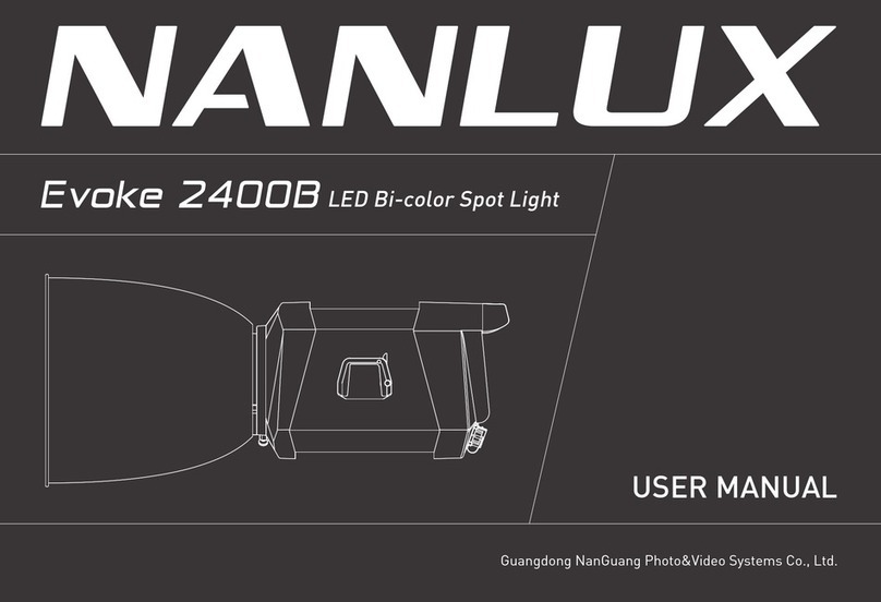 NANLUX Evoke 2400B User manual