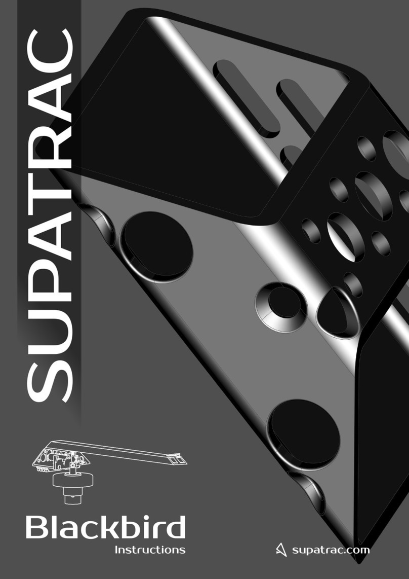 SUPATRAC Blackbird instructions