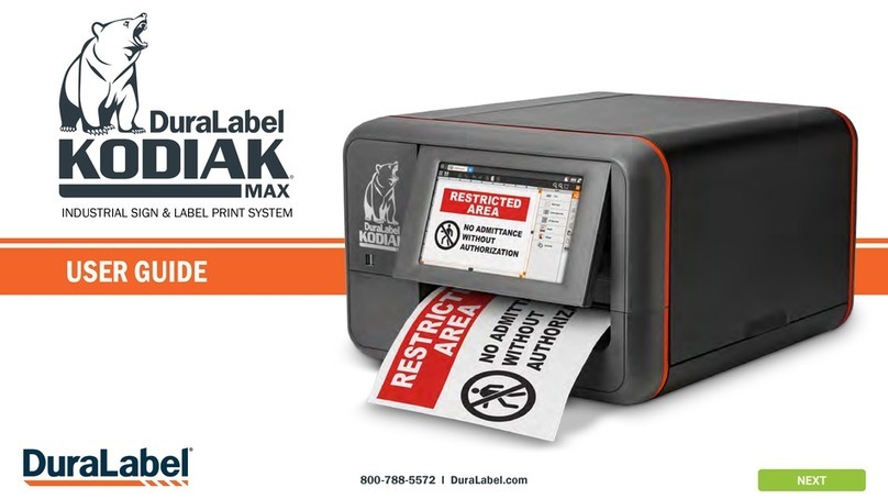 DuraLabel Kodiak User manual