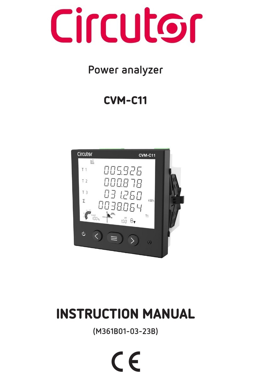 Circutor CVM-C11 User manual