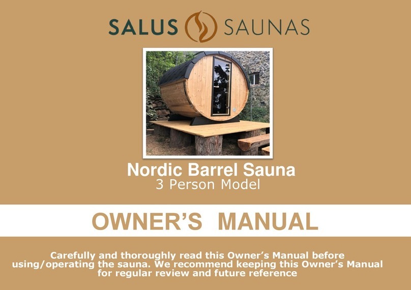 Salus Nordic Barrel owner's manual Salus Nordic Barrel owner's manual