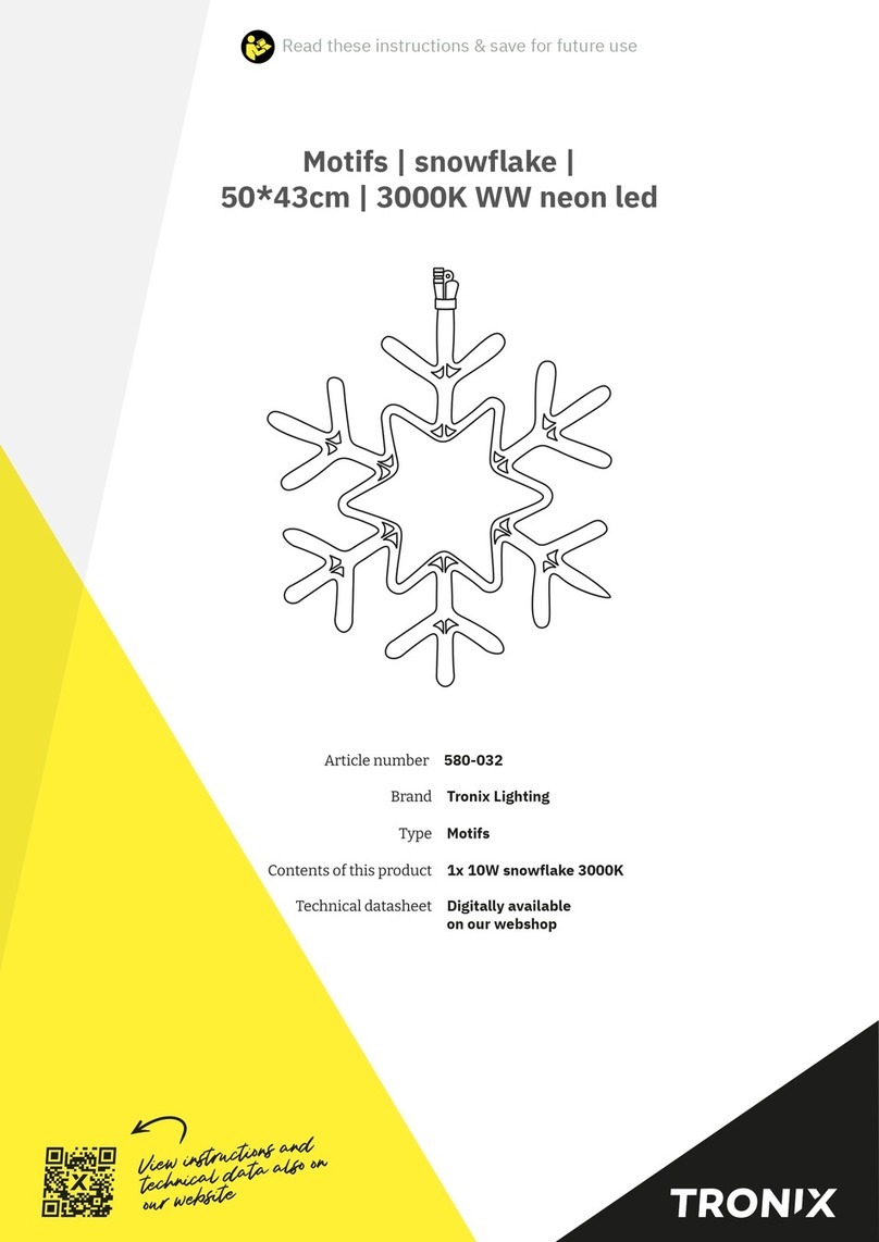 Tronix 580-032 quick start guide