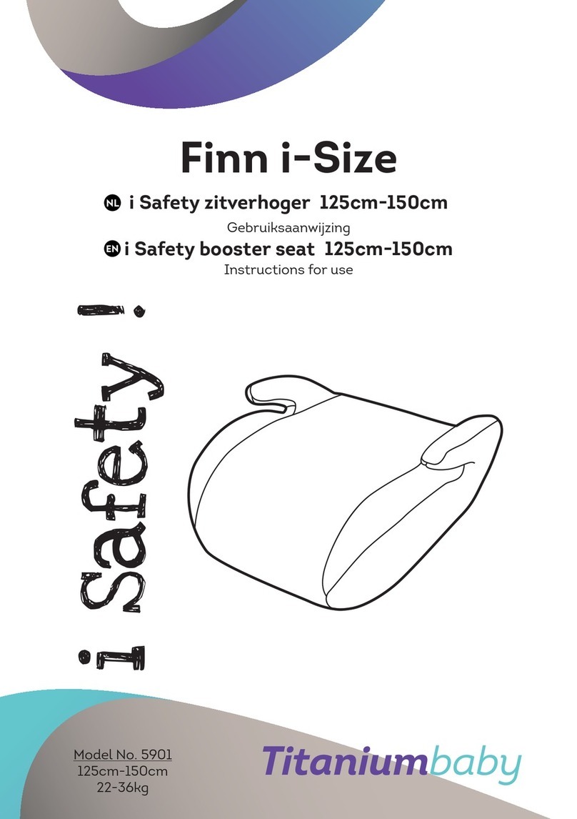 Titaniumbaby Finn i-Size i Safety 5901 Instructions for use