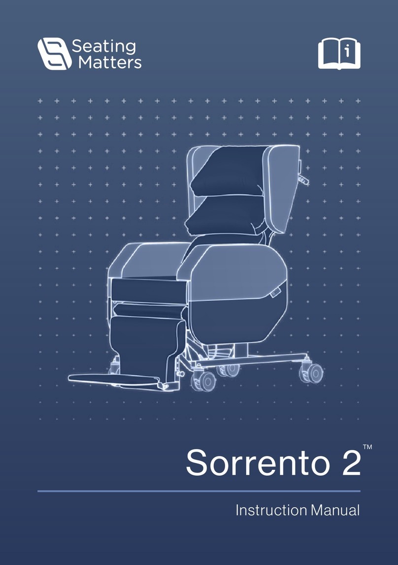 Seating Matters Sorrento 2 instruction manual Seating Matters Sorrento 2 instruction manual