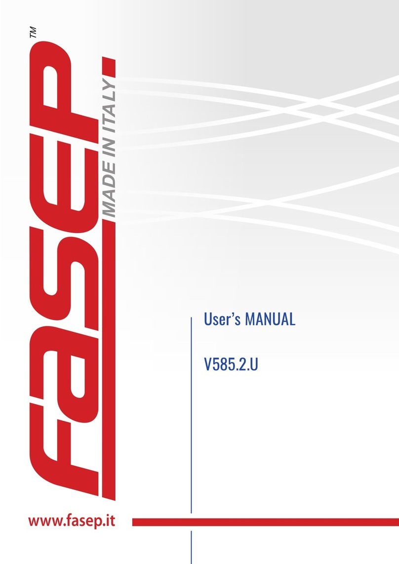 Fasep V585.2.U User manual