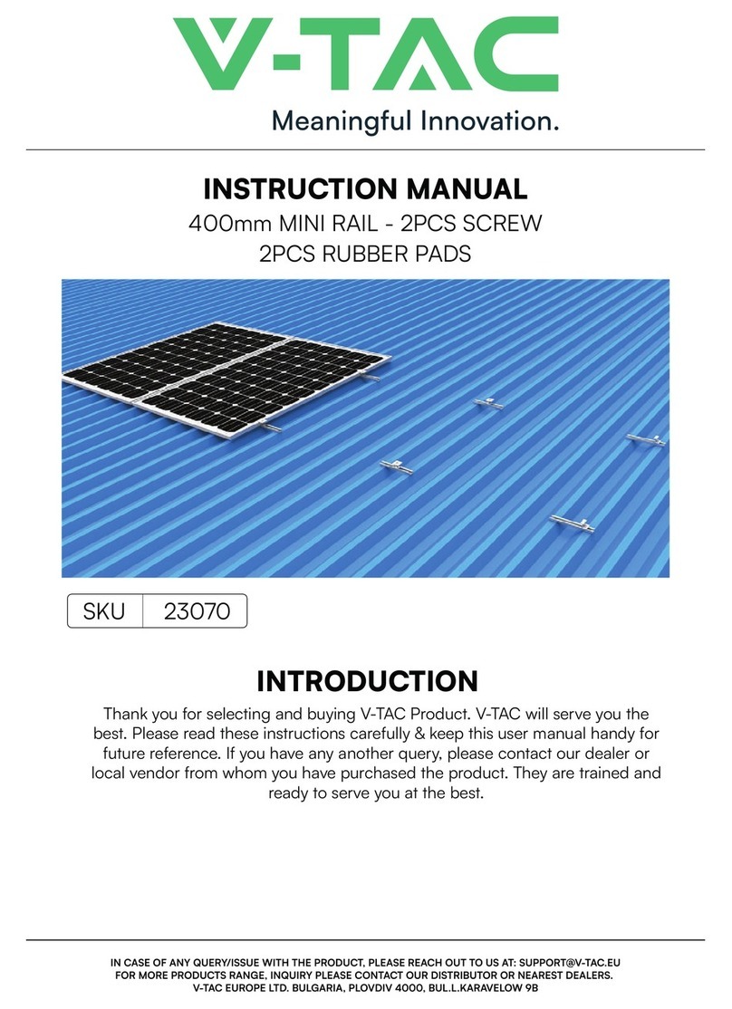 V-TAC 23070 instruction manual