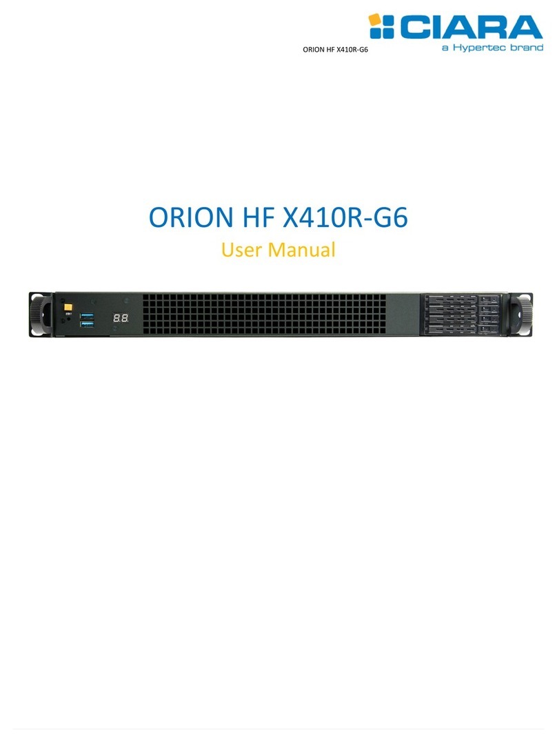 Hypertec CIARA ORION HF X410R-G6 user manual