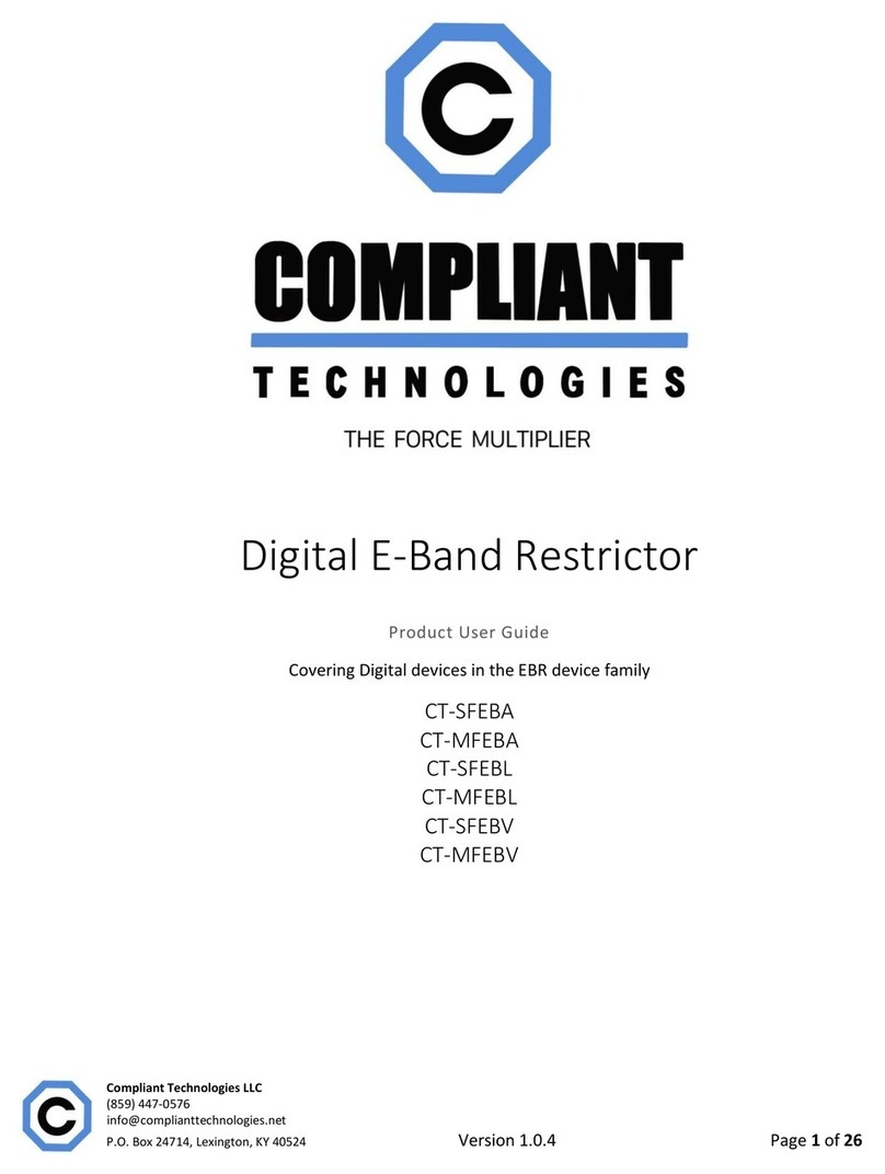 Compliant Technologies CT-SFEBA Specification sheet