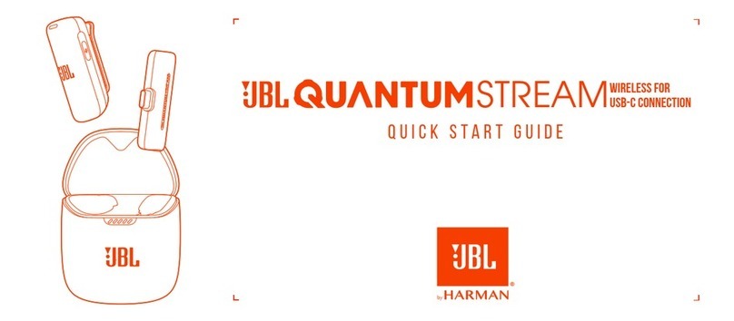 Harman JBL QUANTUM Stream User manual