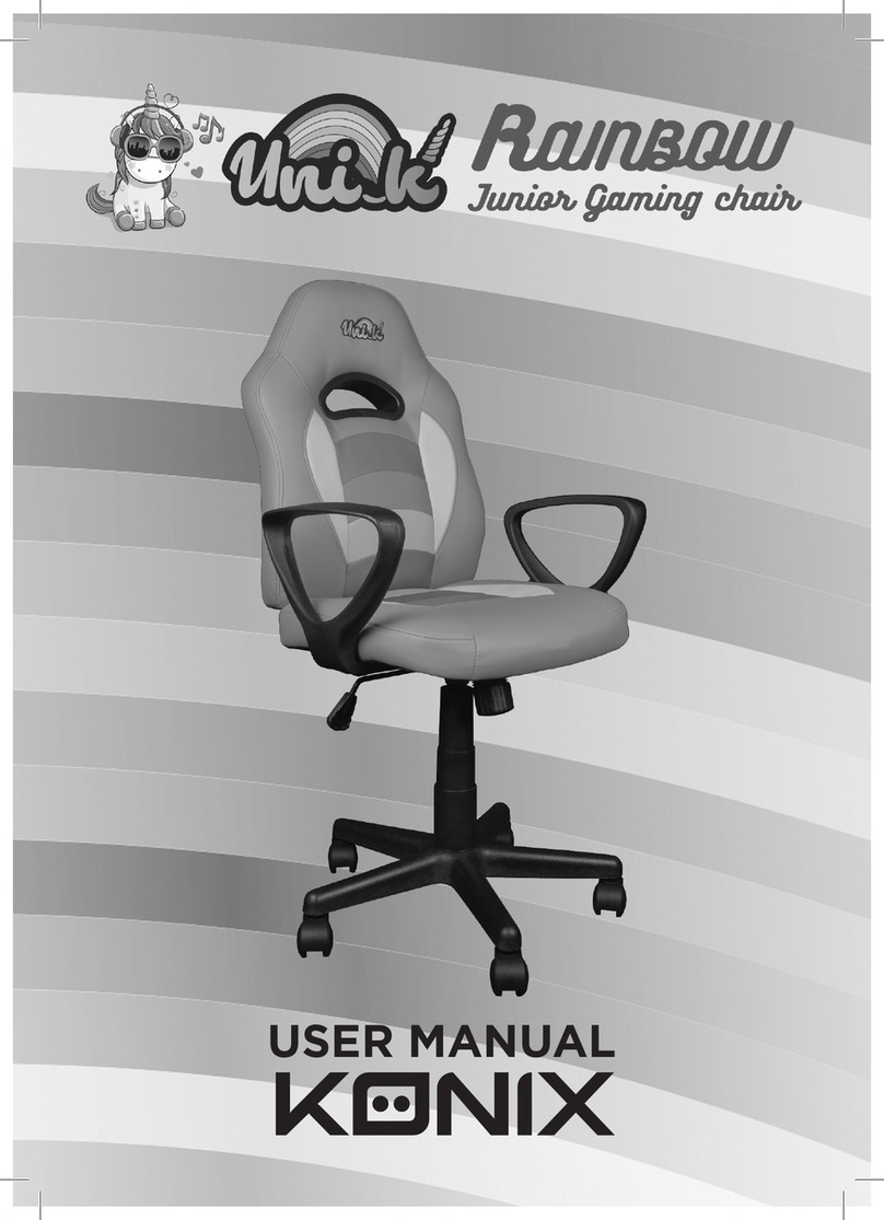 Konix Unik RAINBOW User manual