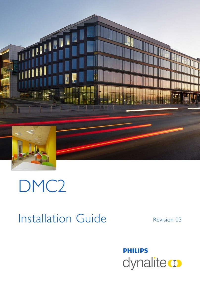 Philips Dynalite DMC2 User manual