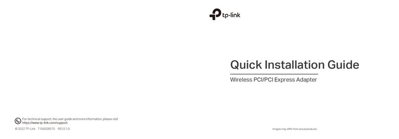 TP-Link Archer T2E User manual TP-Link Archer T2E User manual