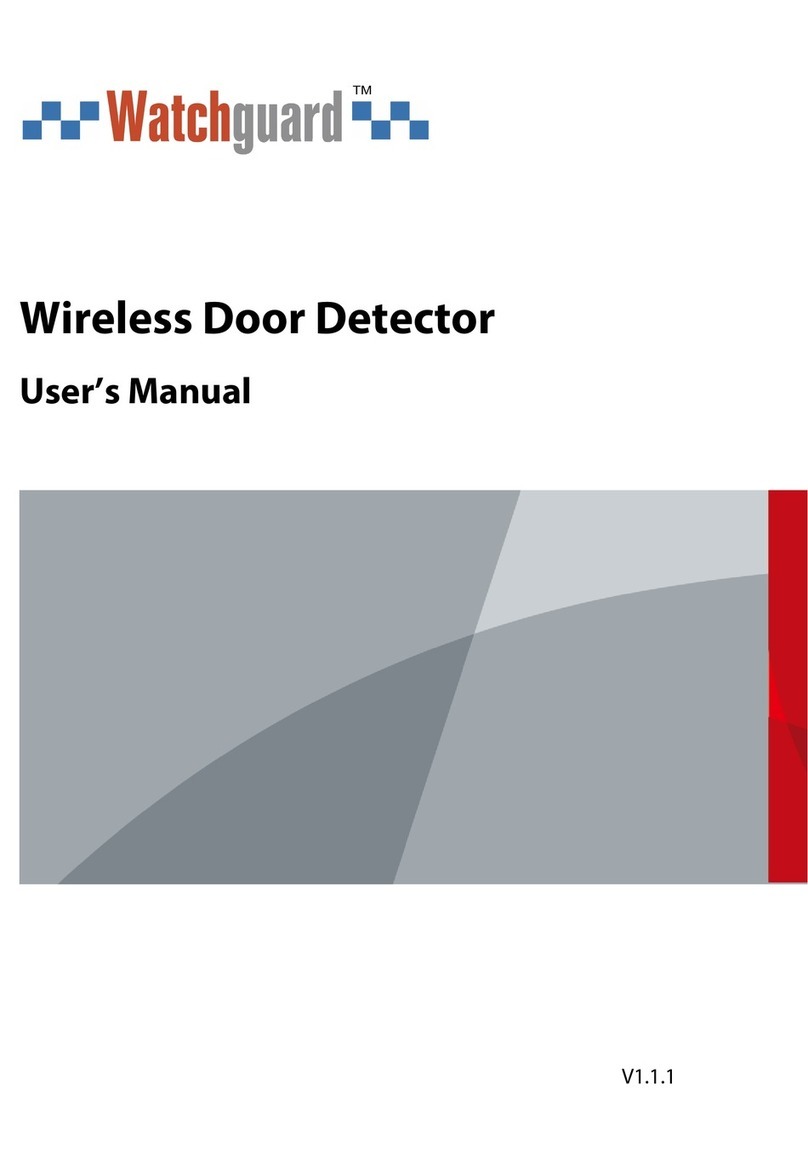 Watchguard ALM-D1-RSW user manual