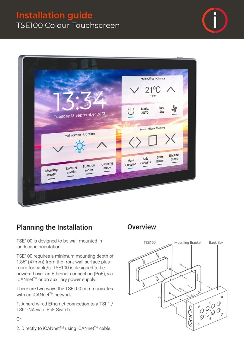 Cooper Lighting TSE100 User manual