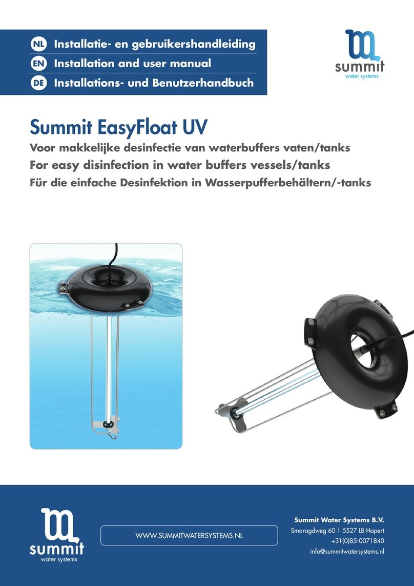 Summit EasyFloat UV User manual