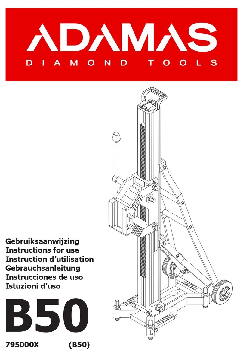 ADAMAS B50 Instructions for use