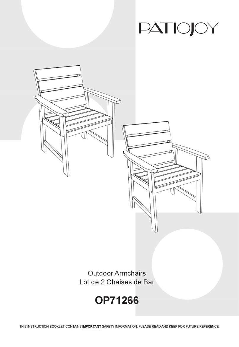 PATIOJOY OP71266 User manual PATIOJOY OP71266 User manual