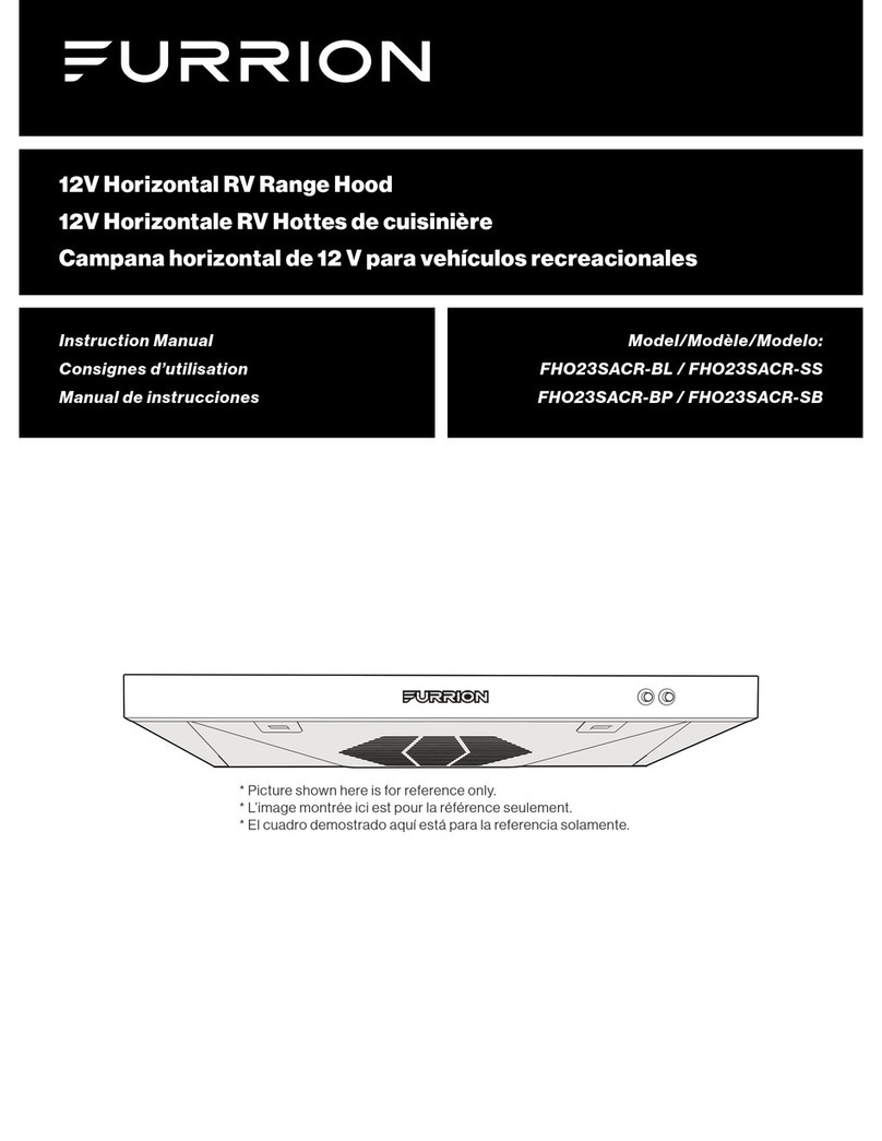 Furrion FHO23SACR-BL instruction manual