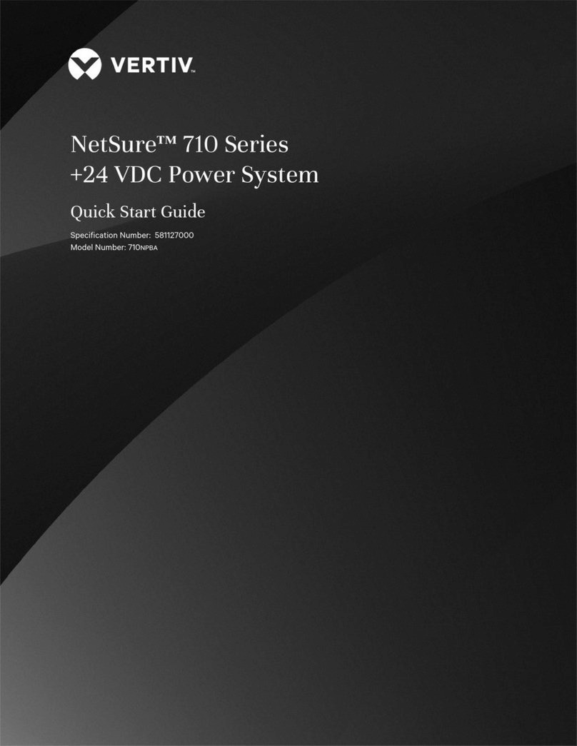 Vertiv NetSure 710 Series User manual