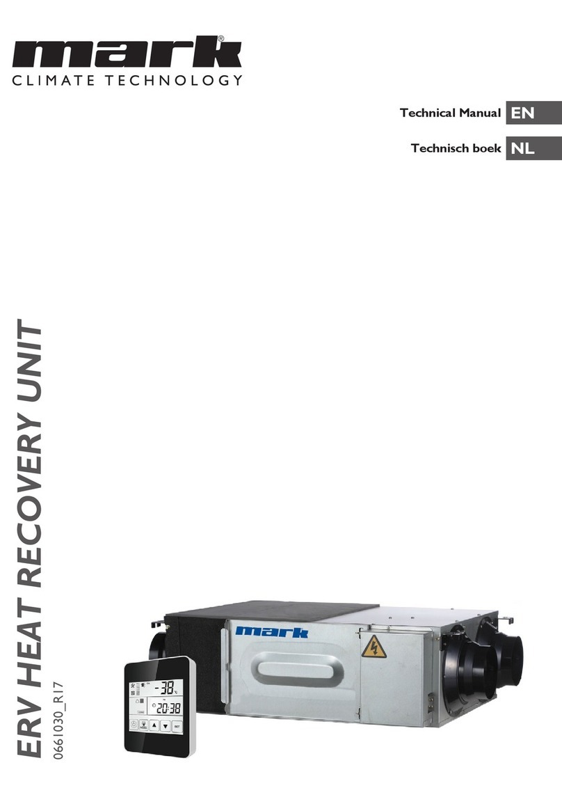 Mark ERV500 Technical manual