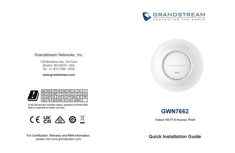 Grandstream Networks GWN7662 User manual