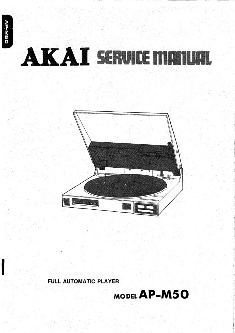 Akai AP-M50 User manual