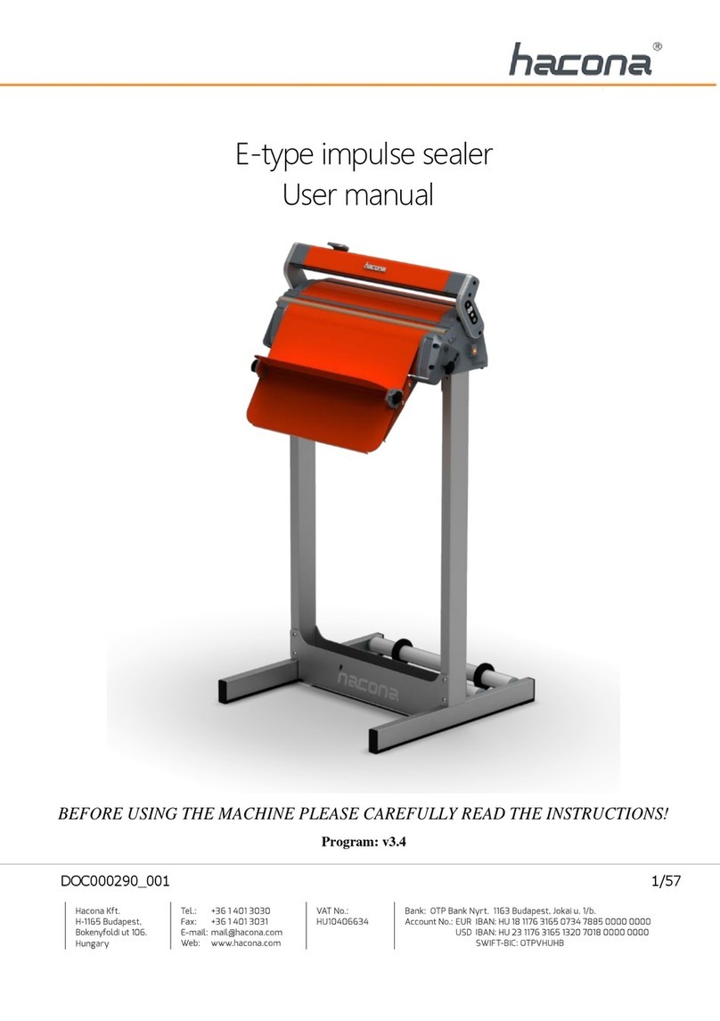 Hacona E-420 user manual