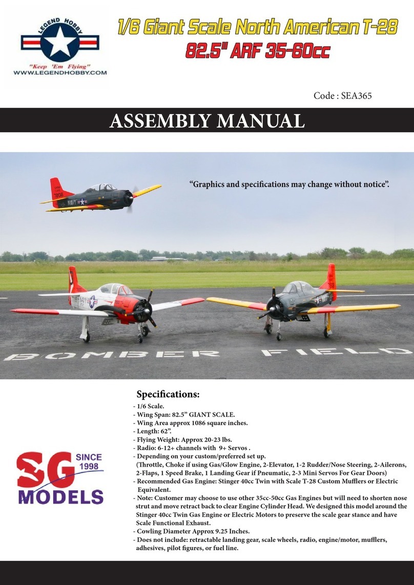 SG Models SEA365 User manual SG Models SEA365 User manual