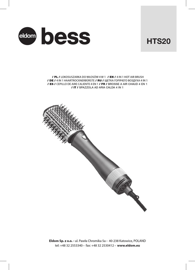 Eldom bess HTS20 User manual