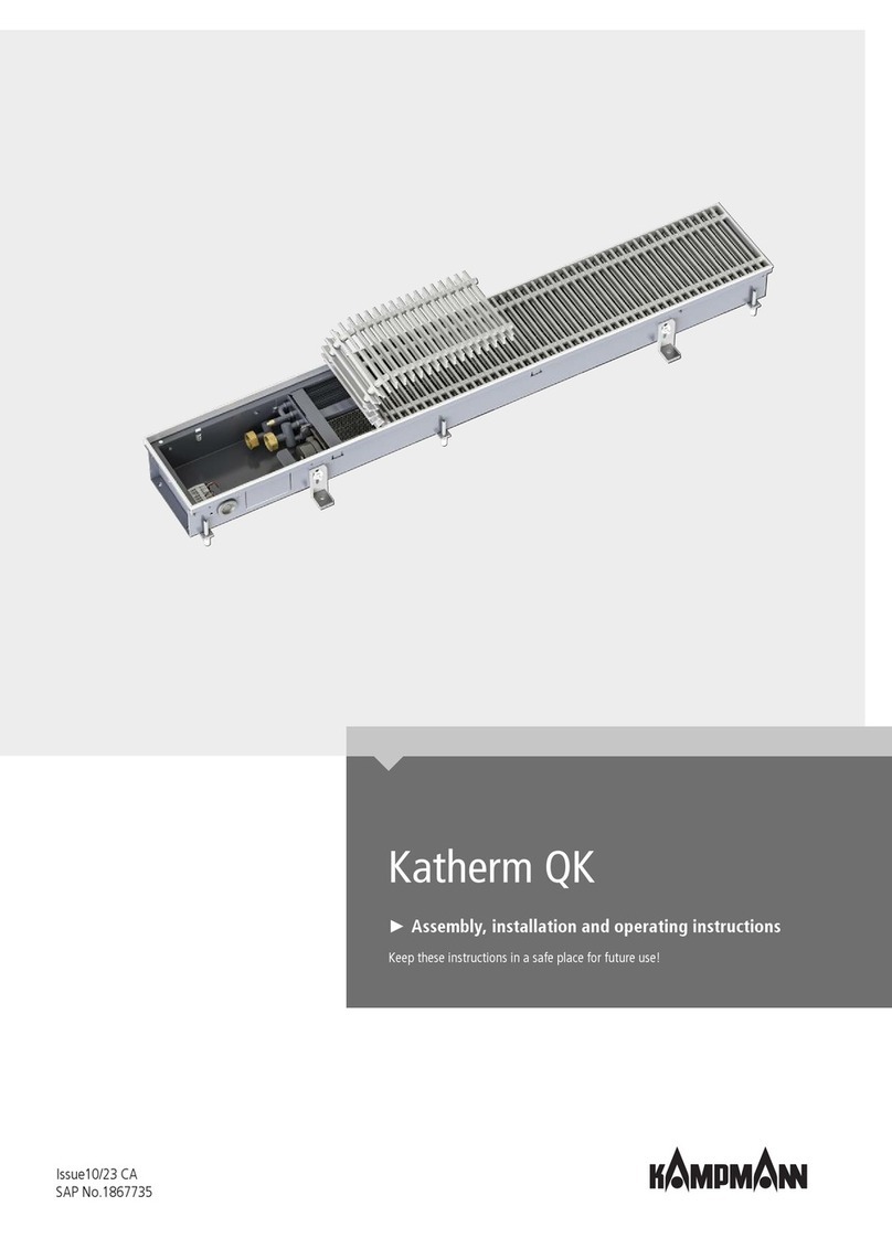 Kampmann Katherm QK Assembly, installation and operating instructions