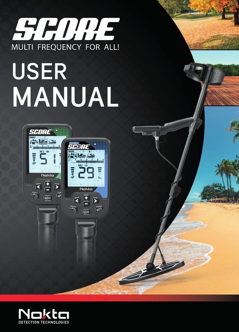 Nokta SCORE user manual
