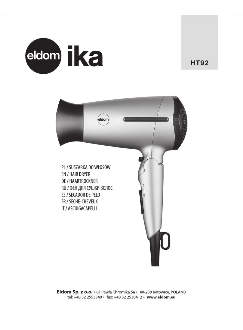 Eldom ika HT92 User manual