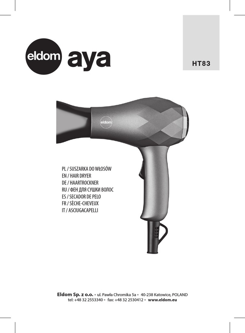 Eldom aya HT83 User manual