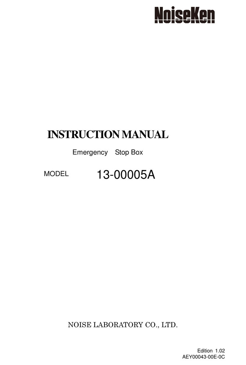NoiseKen 13-00005A instruction manual