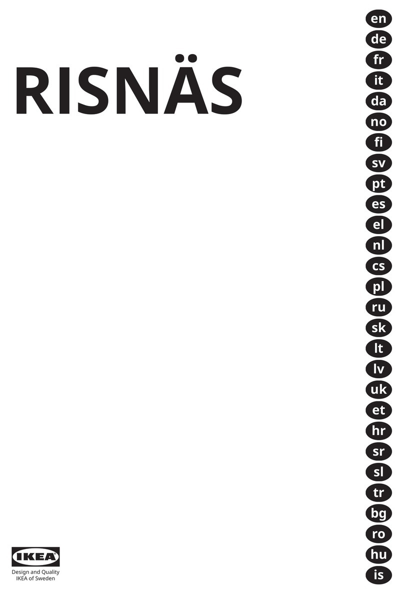 IKEA RISNAS User manual