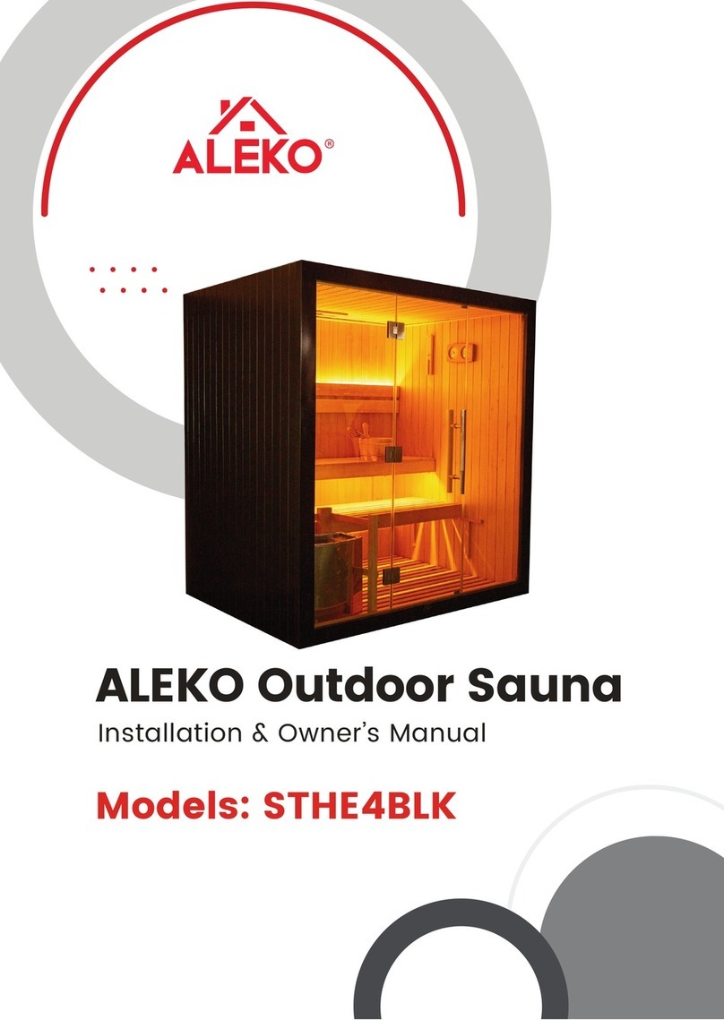 Aleko STHE4BLK Operating instructions