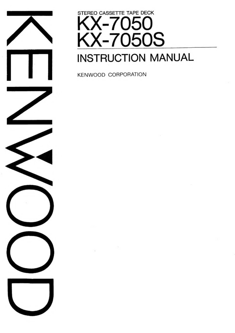 Kenwood KX-7050 instruction manual Kenwood KX-7050 instruction manual