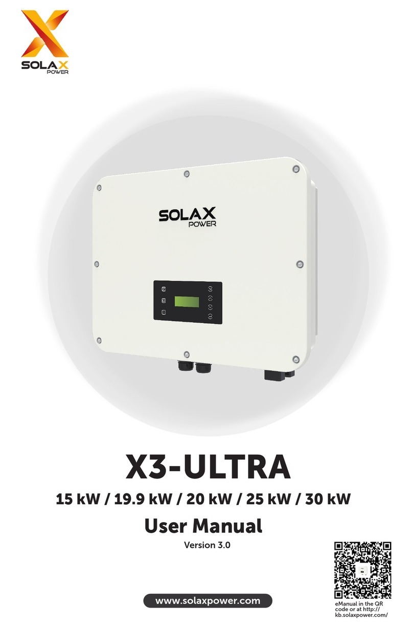 SolaX Power X3-ULTRA user manual