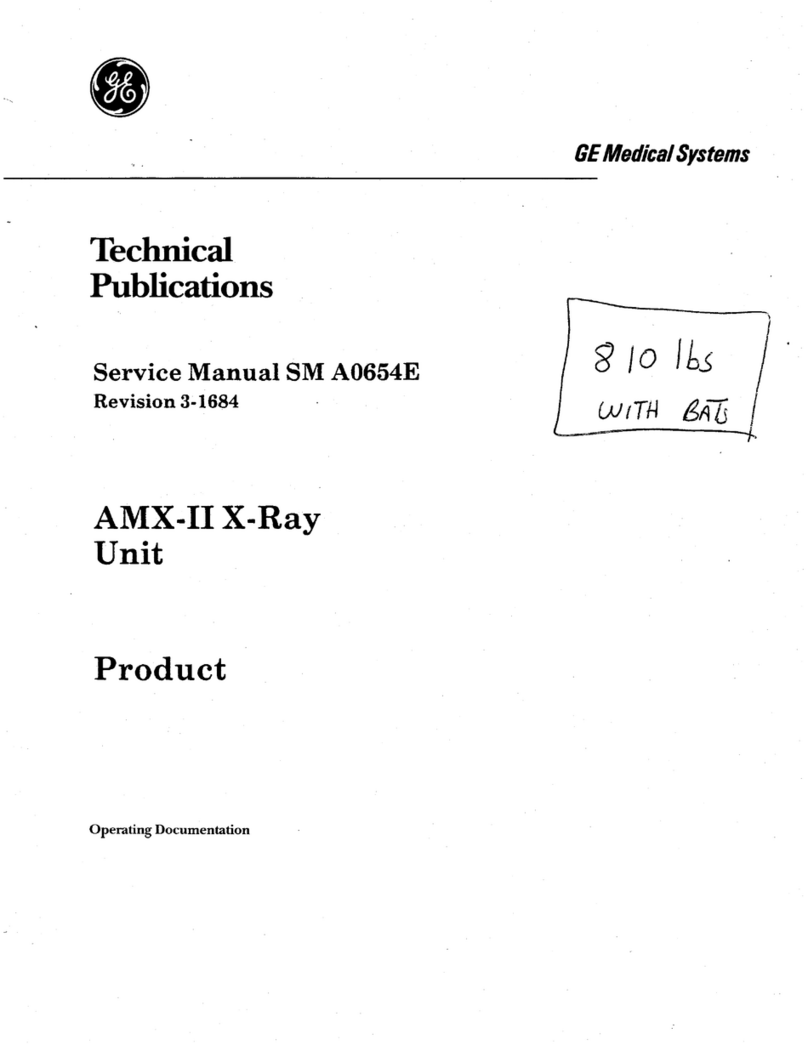 GE AMX-II User manual